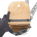Loewe Shoulder Bag Gate Dual Mini Leather Black — view 5