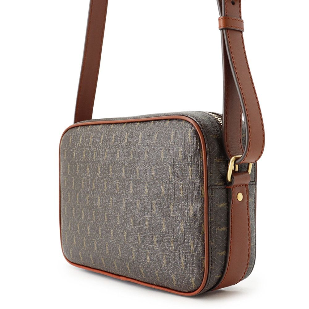 Saint Laurent Paris Shoulder Bag Monogram Leather — view 2