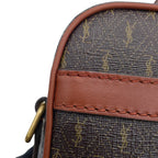 Saint Laurent Paris Shoulder Bag Monogram Leather — view 7