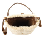 Saint Laurent Paris Shoulder Bag Le 5 A 7 Shearling Leather — view 5