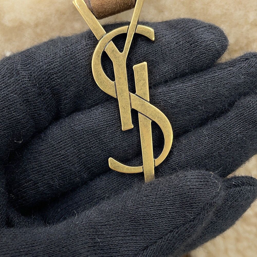 Saint Laurent Paris Shoulder Bag Le 5 A 7 Shearling Leather — view 7