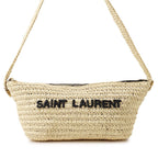 Saint Laurent Paris Shoulder Bag Raffia