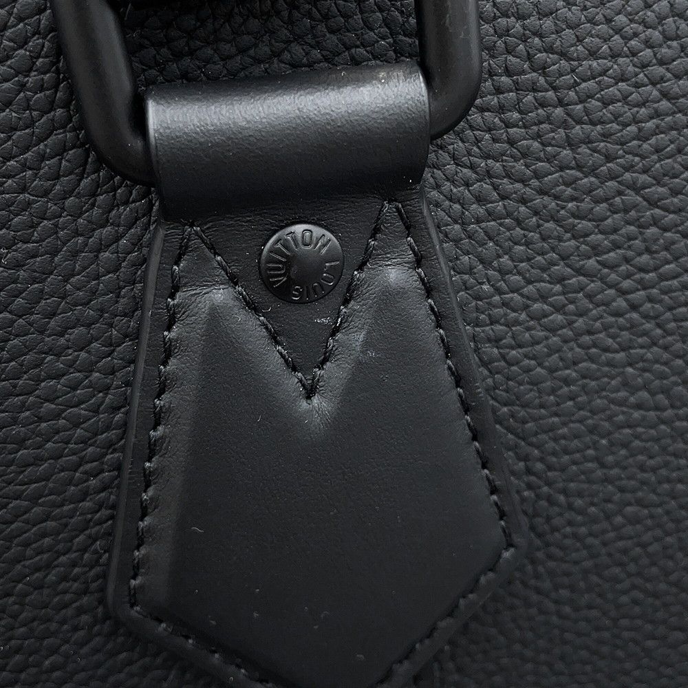 Louis Vuitton Tote Bag Taurillon Leather LV Aerogram Lockit 2-Way Black — view 8