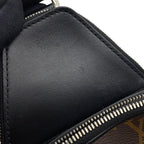 Louis Vuitton Belt Bag Monogram Macassar Avenue Black — view 8