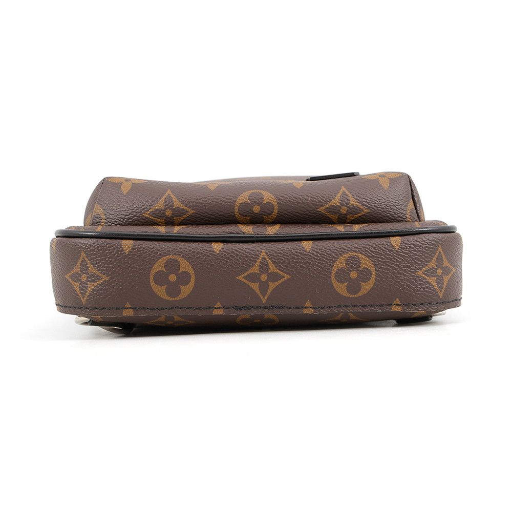 Louis Vuitton Belt Bag Monogram Macassar Avenue Black — view 4
