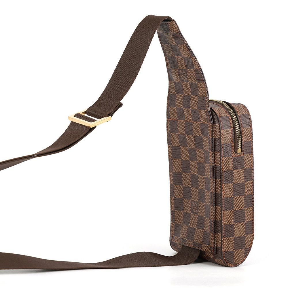 Louis Vuitton Belt Bag Damier Ebene Geronimos Waist Pouch — view 3