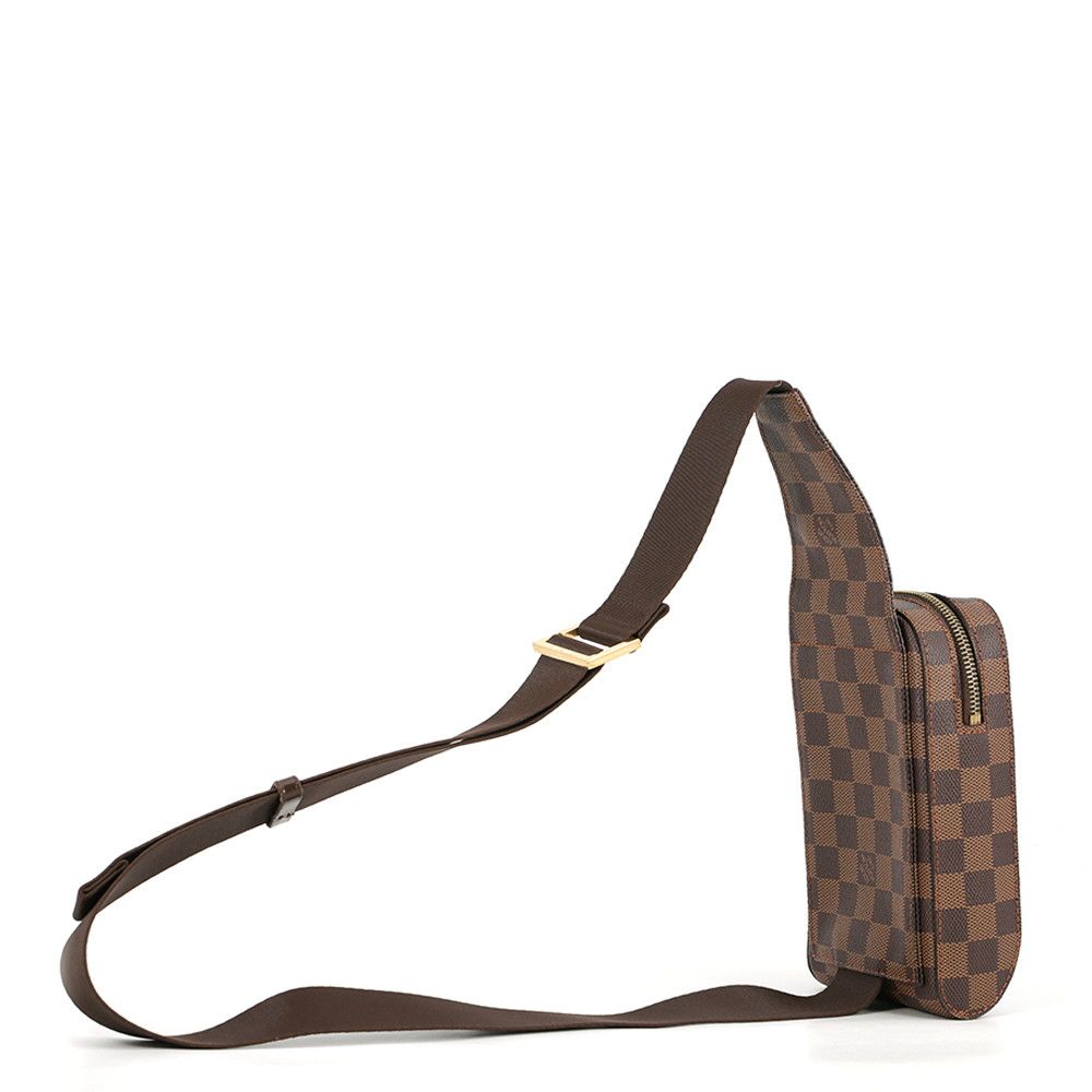 Louis Vuitton Belt Bag Damier Ebene Geronimos Waist Pouch — view 2