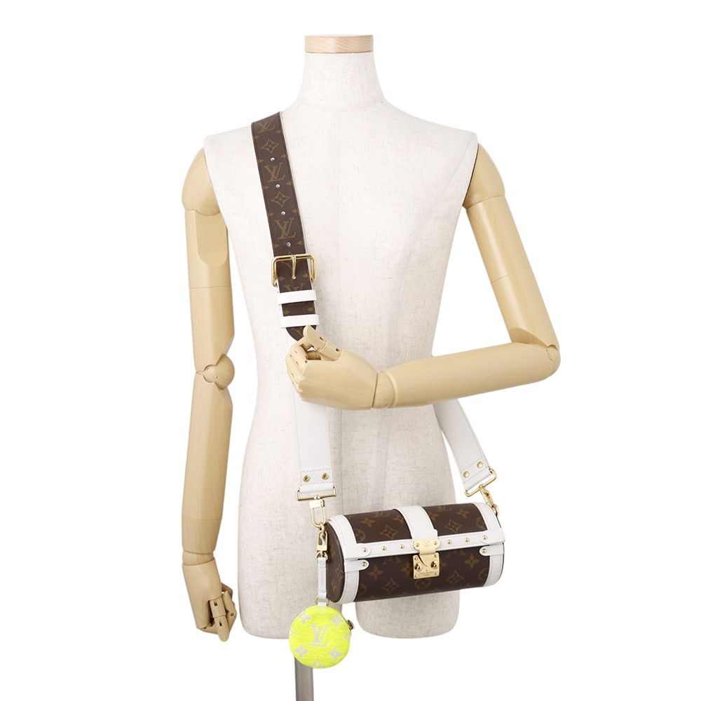 Louis Vuitton Shoulder Bag Monogram Papillon Trunk LV Match — view 4