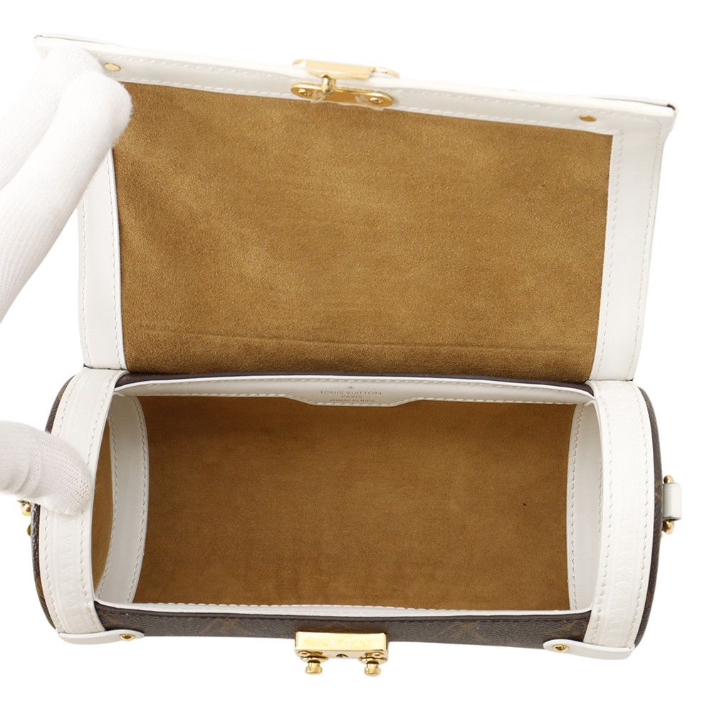 Louis Vuitton Shoulder Bag Monogram Papillon Trunk LV Match — view 5