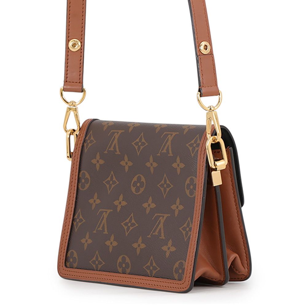 Louis Vuitton Shoulder Bag Monogram Reverse Dauphine Black — view 2