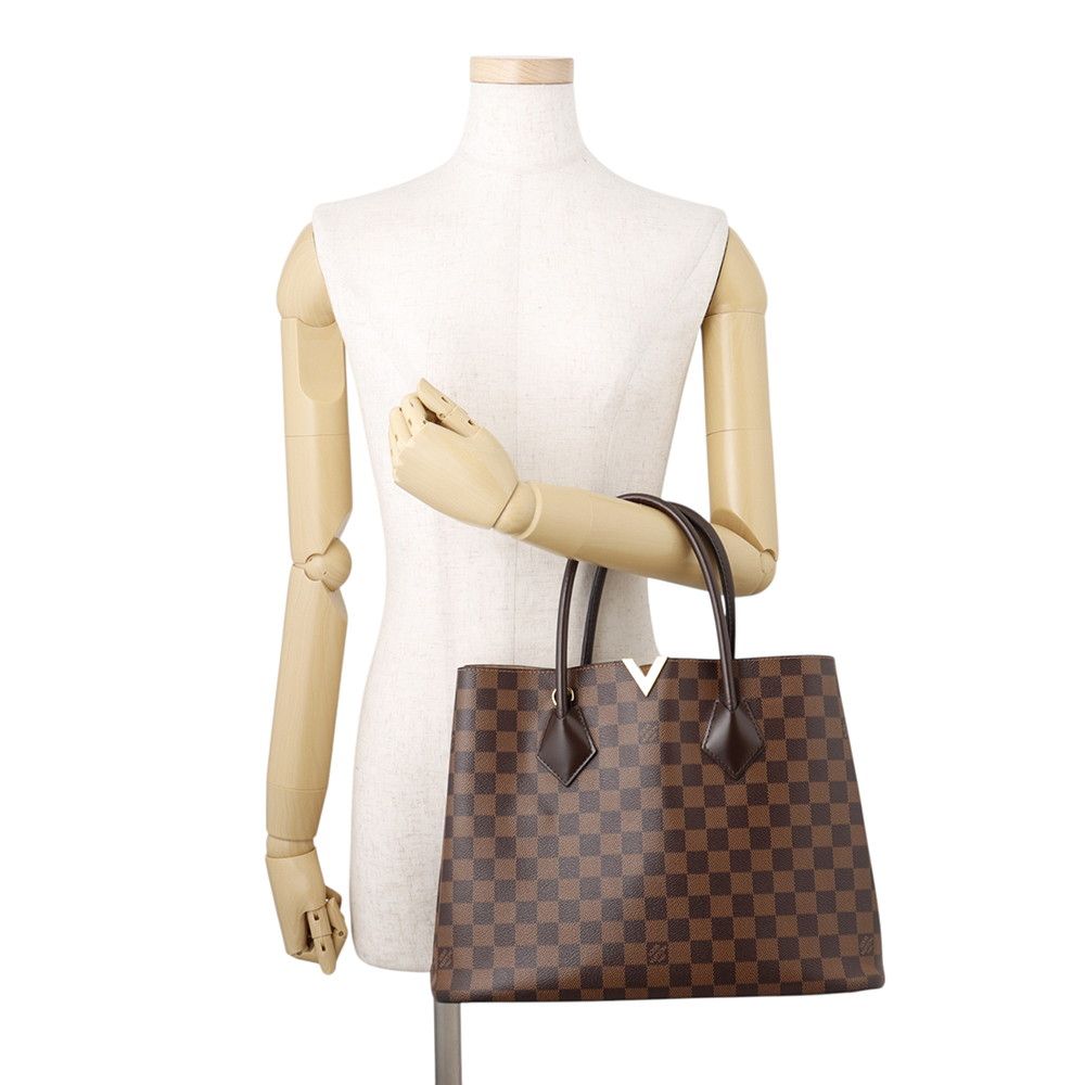 Louis Vuitton Tote Damier Ebene Kensington 2-Way Shoulder Bag — view 4