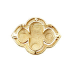 Dior Brooch Rhinestone Gold — view 3
