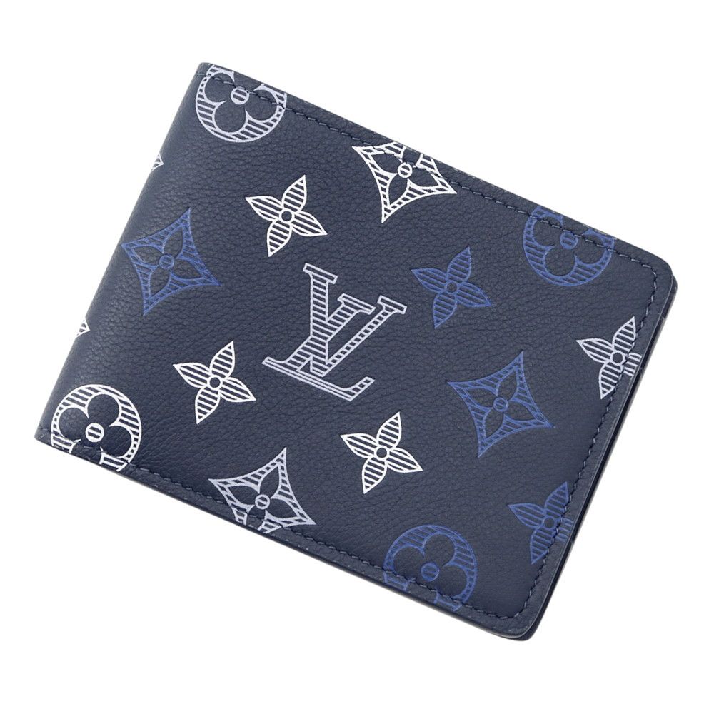 Louis Vuitton Bifold Wallet Monogram Shadow Portefeuille Multiple
