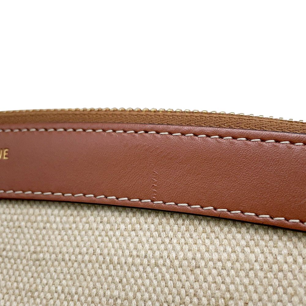 Celine Pouch Triomphe Canvas Case — view 6