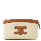 Celine Pouch Triomphe Canvas Case