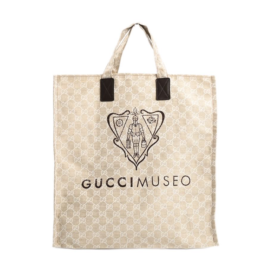 Gucci Tote Bag Museo Beige