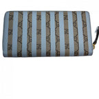 Gucci Double G Supreme Stripe Zip Around Wallet — view 2