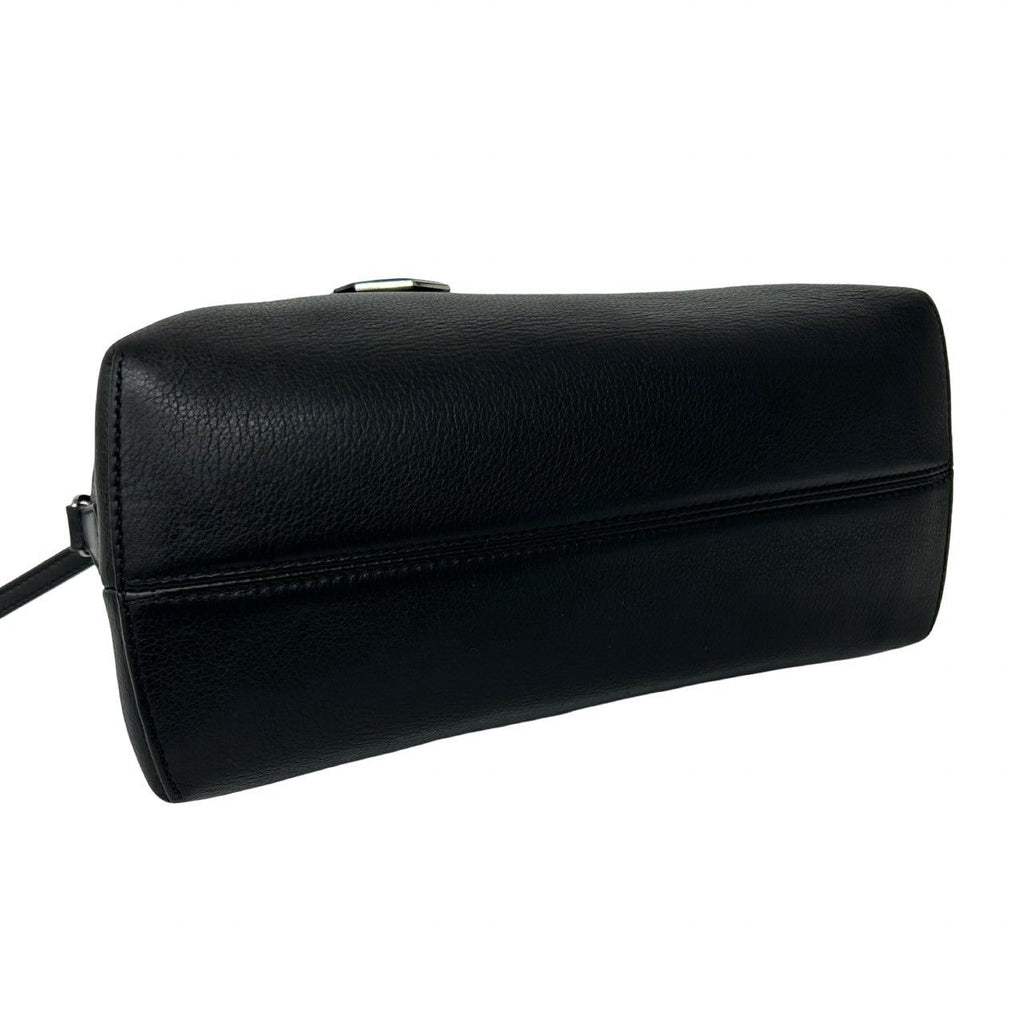 Fendi by the Way Logo Leather 2-Way Shoulder Bag Mini Black — view 7