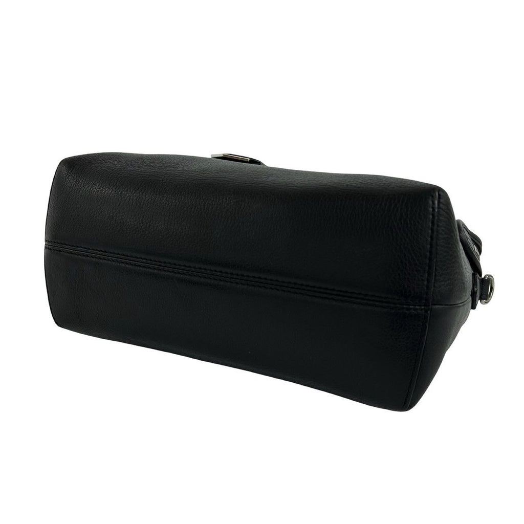 Fendi by the Way Logo Leather 2-Way Shoulder Bag Mini Black — view 8