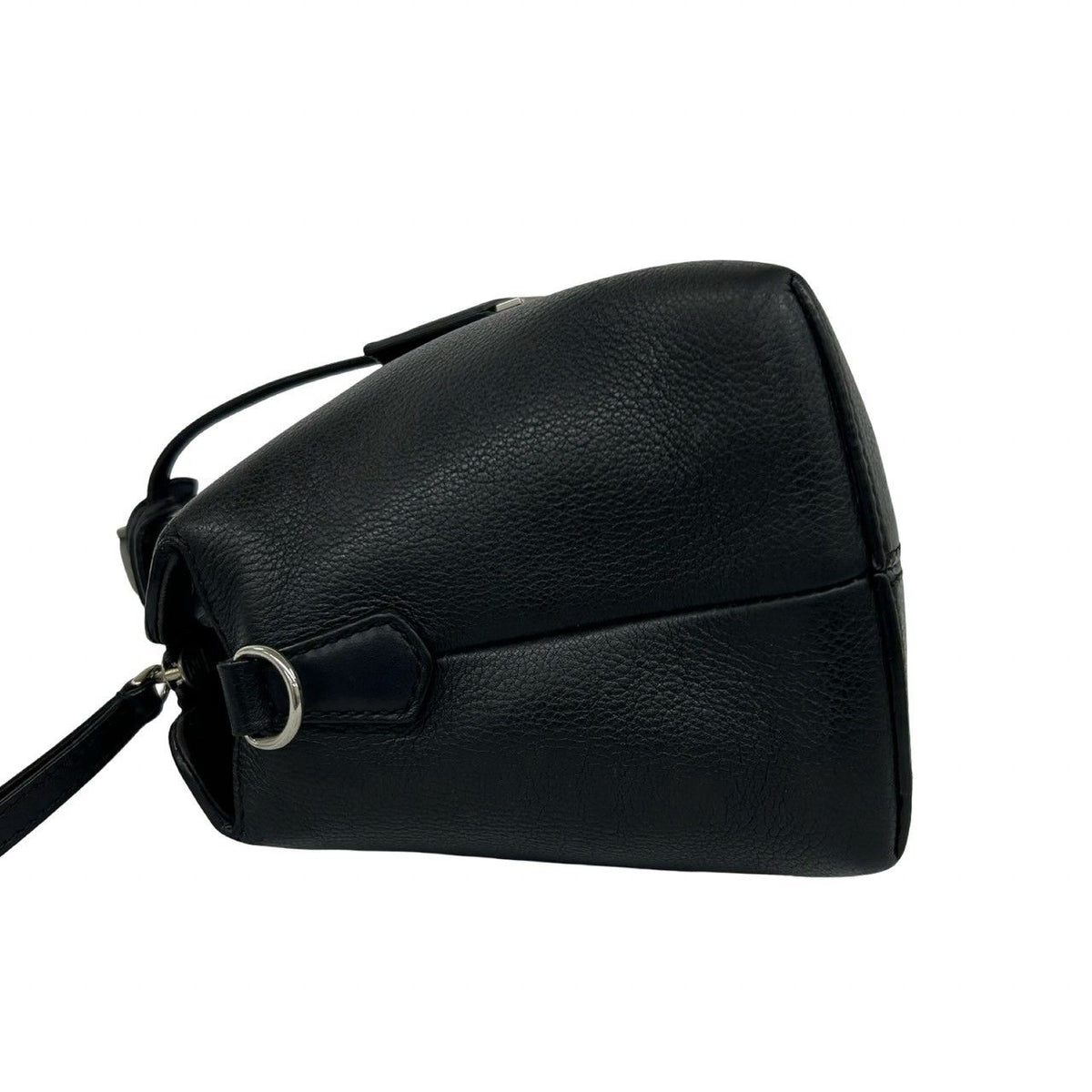 Fendi by the Way Logo Leather 2-Way Shoulder Bag Mini Black — view 5