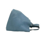 Hermes Keyed Picotin Lock GM Taurillon Clemence Tote Bag Blue Jean — view 6