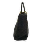 Dior Handbag Lady Large Bag Dark Brown — view 4