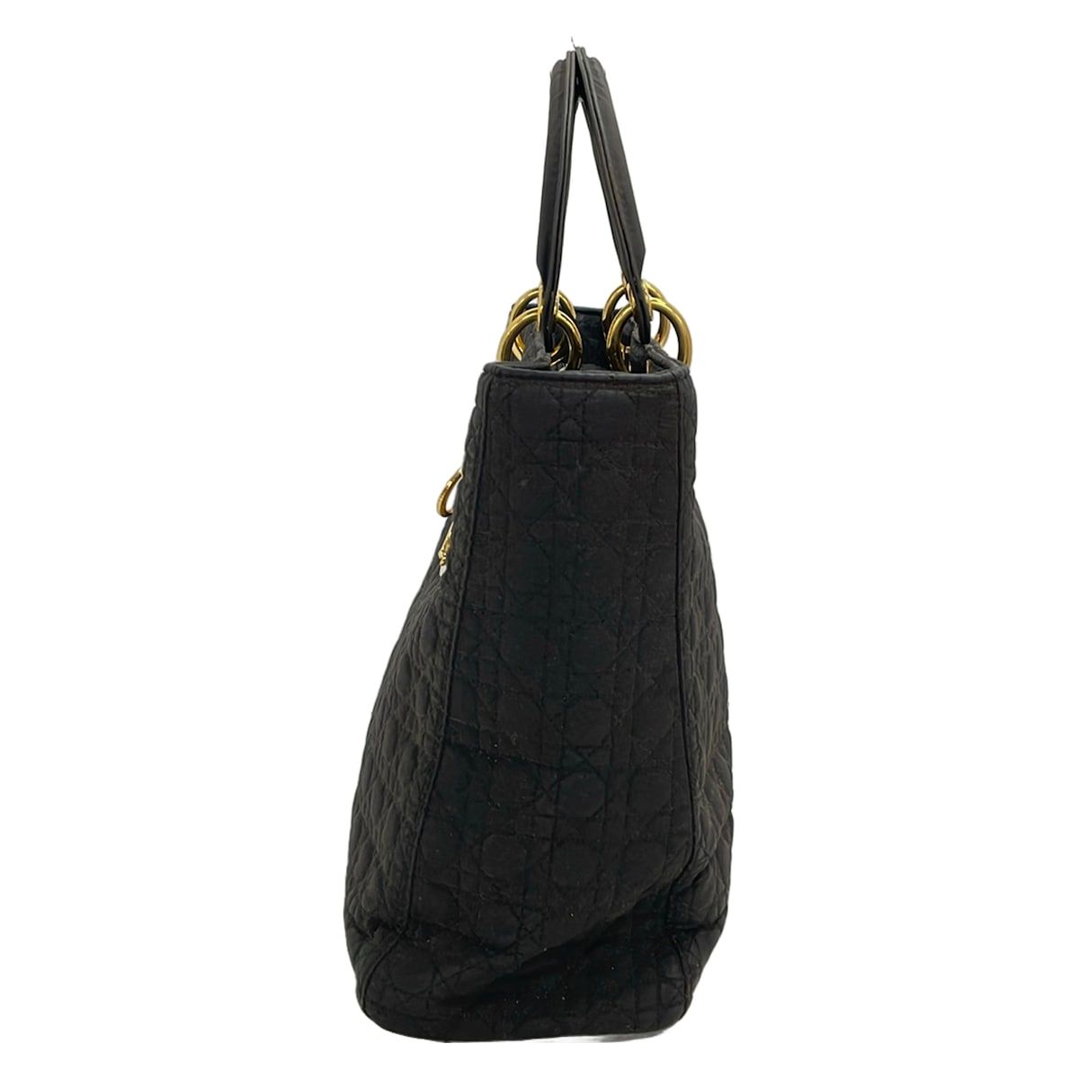 Dior Handbag Lady Large Bag Dark Brown — view 4