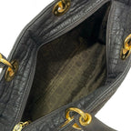 Dior Handbag Lady Large Bag Dark Brown — view 7