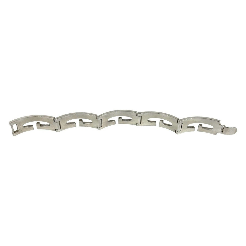 Gucci Cutout G 925 Sterling Silver Bracelet Bangle — view 5