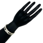 Gucci Cutout G 925 Sterling Silver Bracelet Bangle — view 2