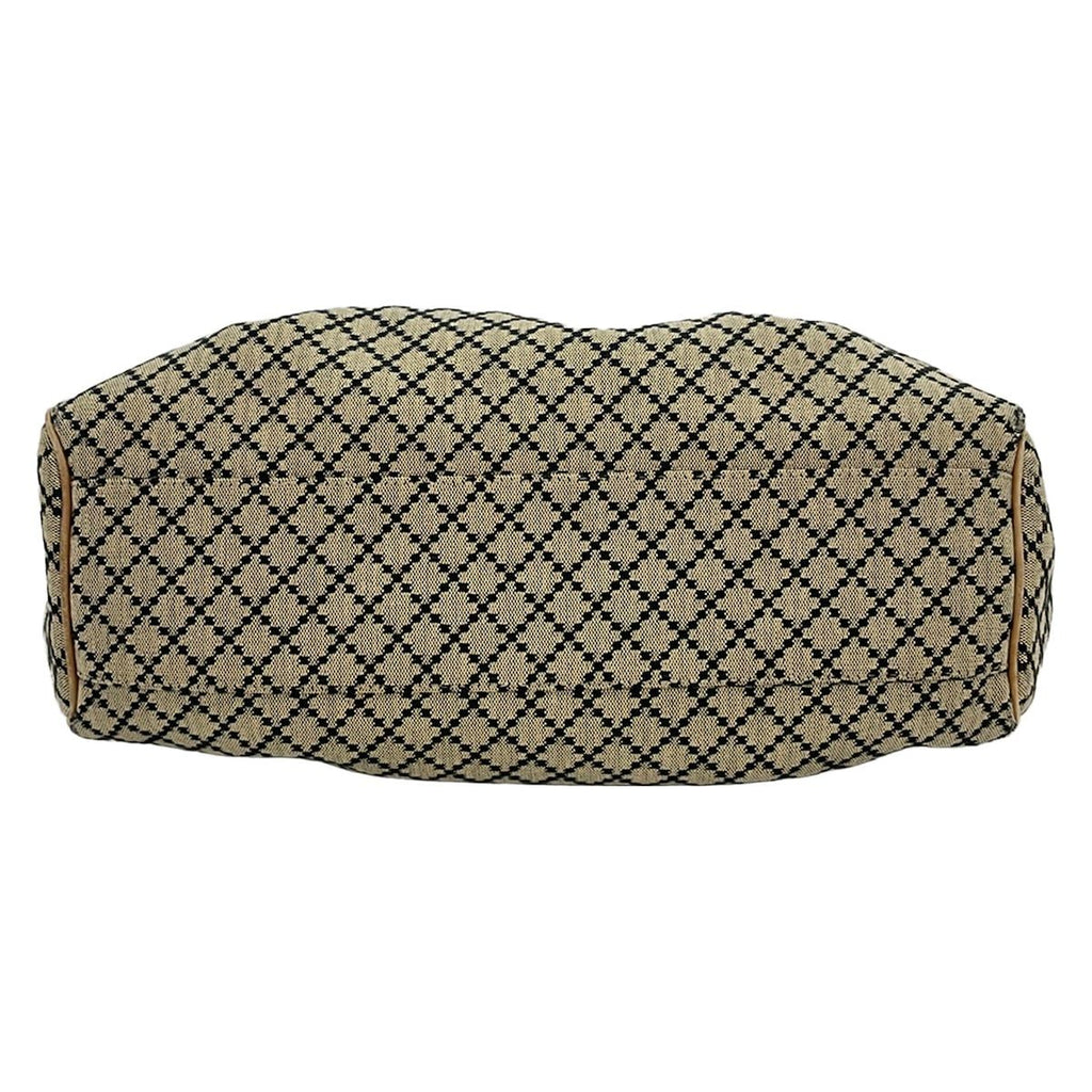 Gucci Tote Bag Sukey Beige Black Leather — view 5