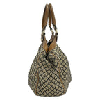 Gucci Tote Bag Sukey Beige Black Leather — view 4