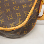 Louis Vuitton Shoulder Bag Monogram Menilmontant PM Brown — view 8