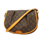 Louis Vuitton Shoulder Bag Monogram Menilmontant PM Brown