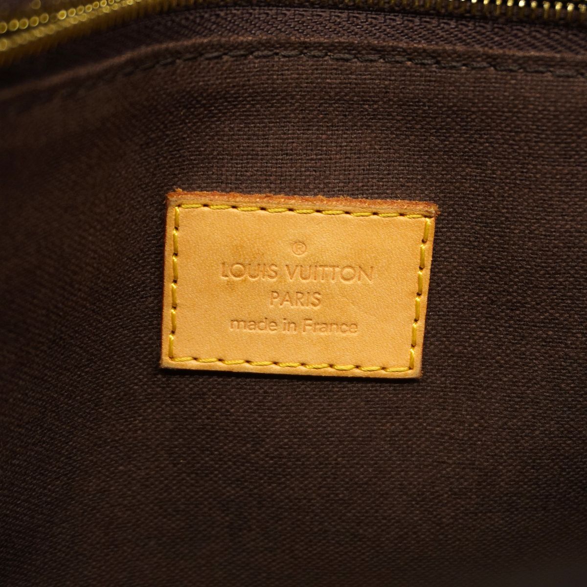Louis Vuitton Shoulder Bag Monogram Menilmontant PM Brown — view 5
