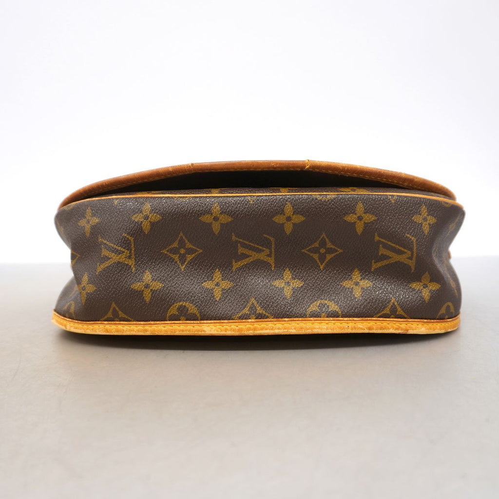 Louis Vuitton Shoulder Bag Monogram Menilmontant PM Brown — view 3