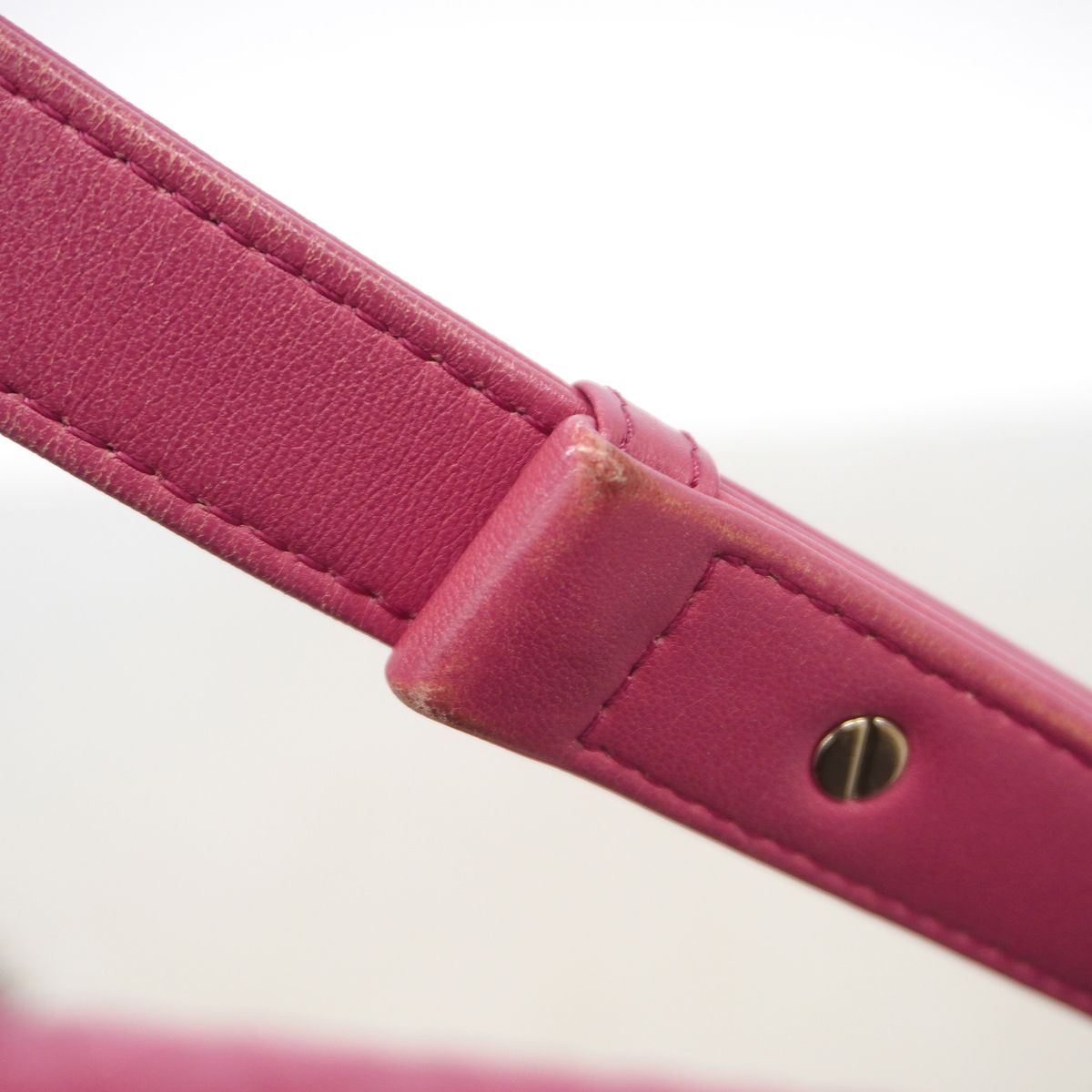 Chanel Shoulder Bag Boy Lambskin Pink Silver — view 8