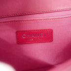 Chanel Shoulder Bag Boy Lambskin Pink Silver — view 5