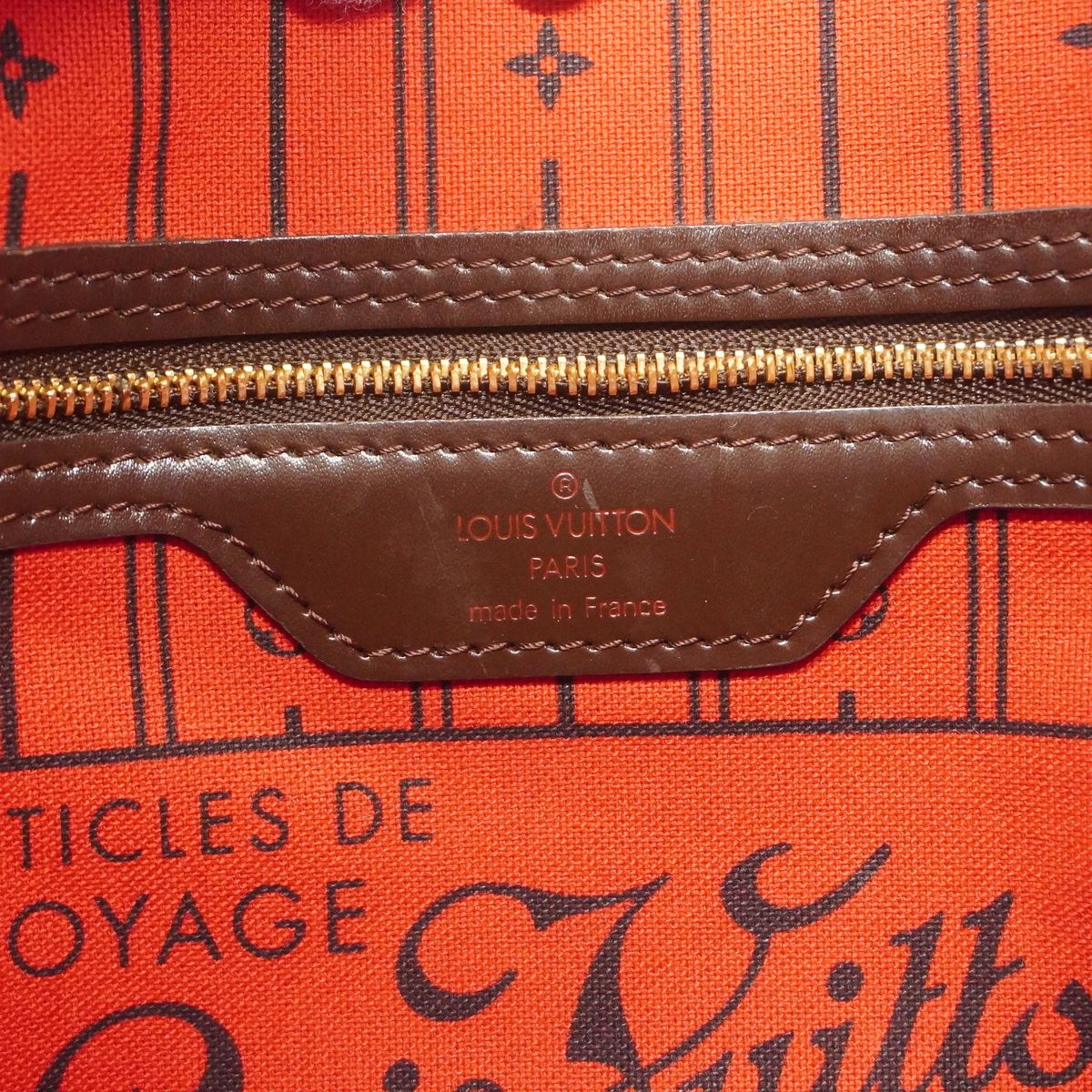 Louis Vuitton Tote Bag Damier Neverfull PM Ebene — view 5