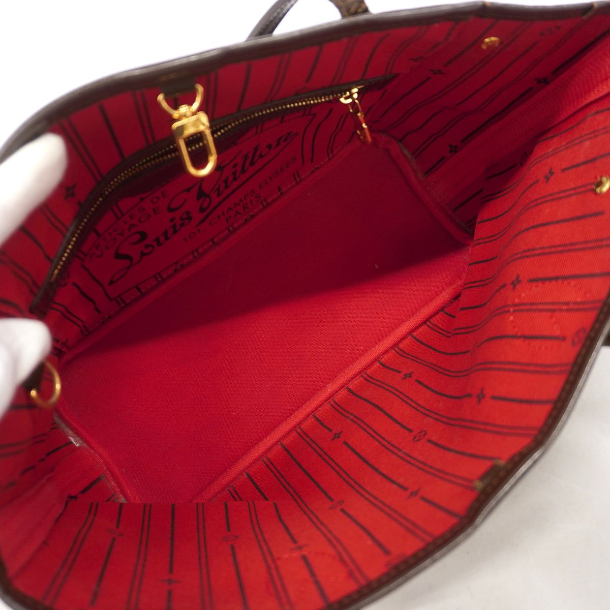 Louis Vuitton Tote Bag Damier Neverfull PM Ebene — view 4
