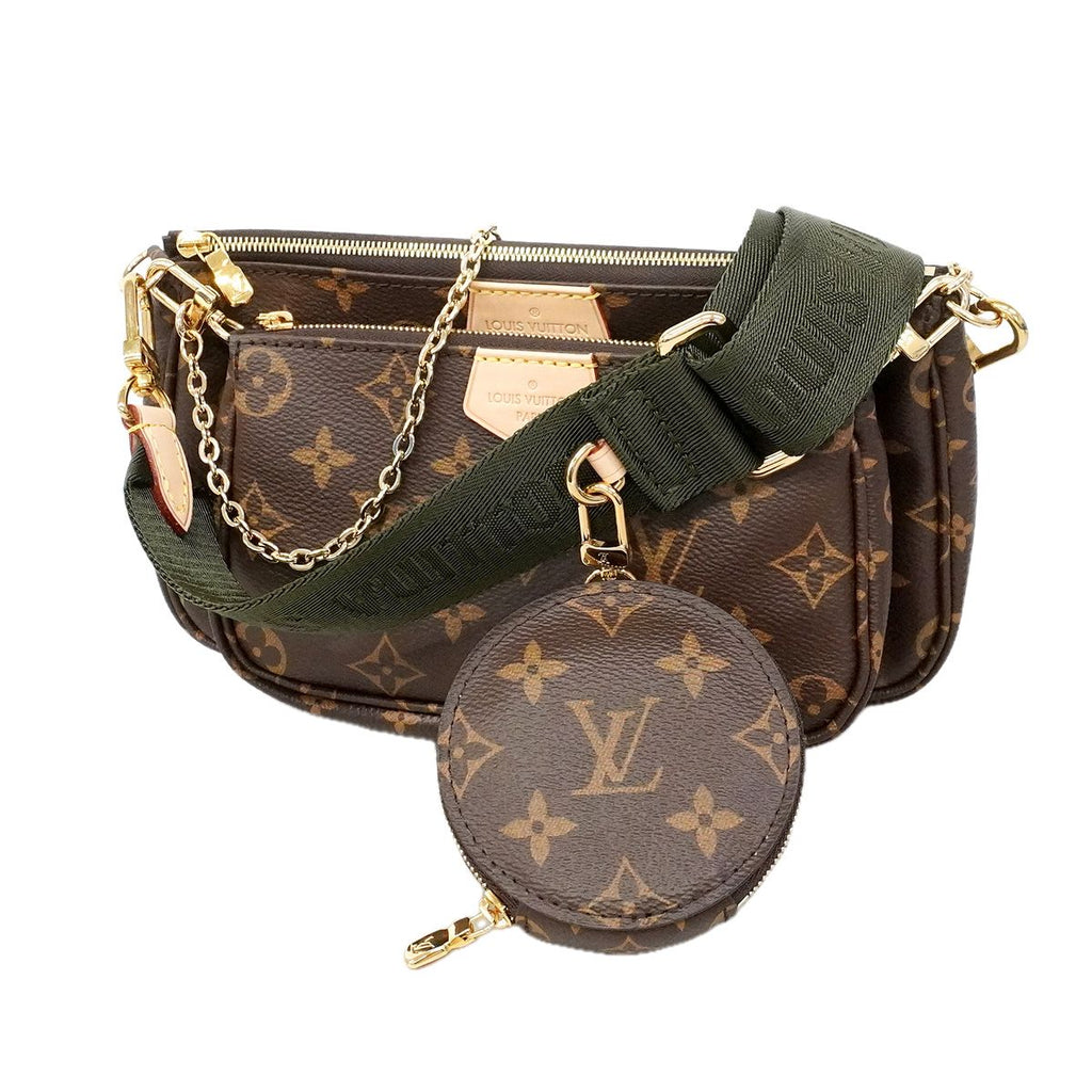 Louis Vuitton Shoulder Bag Monogram Multi Pochette Accessoires Khaki