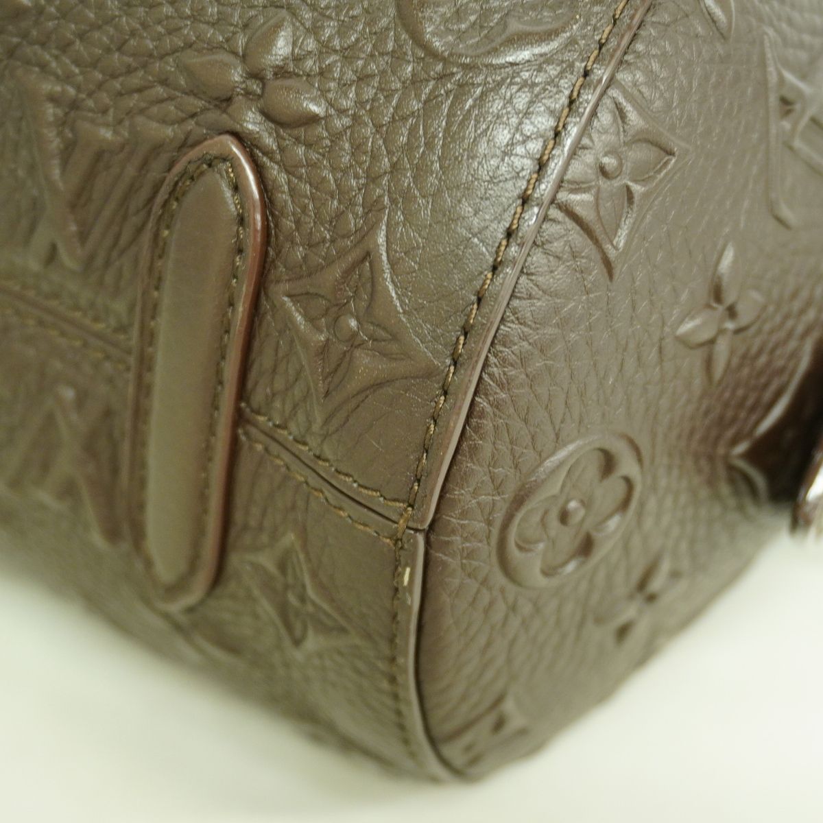 Louis Vuitton Handbag Monogram Revelation Papillon PM Brown — view 7