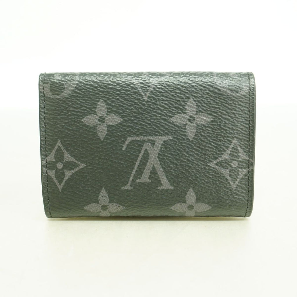 Louis Vuitton Trifold Wallet Monogram Eclipse Discovery Compact Black — view 8