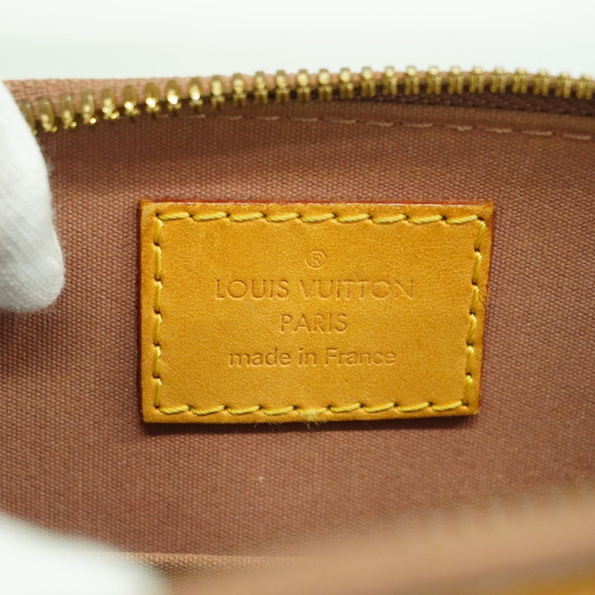 Louis Vuitton Handbag Vernis Alma BB Rose Vereur 2-Way Bag — view 5