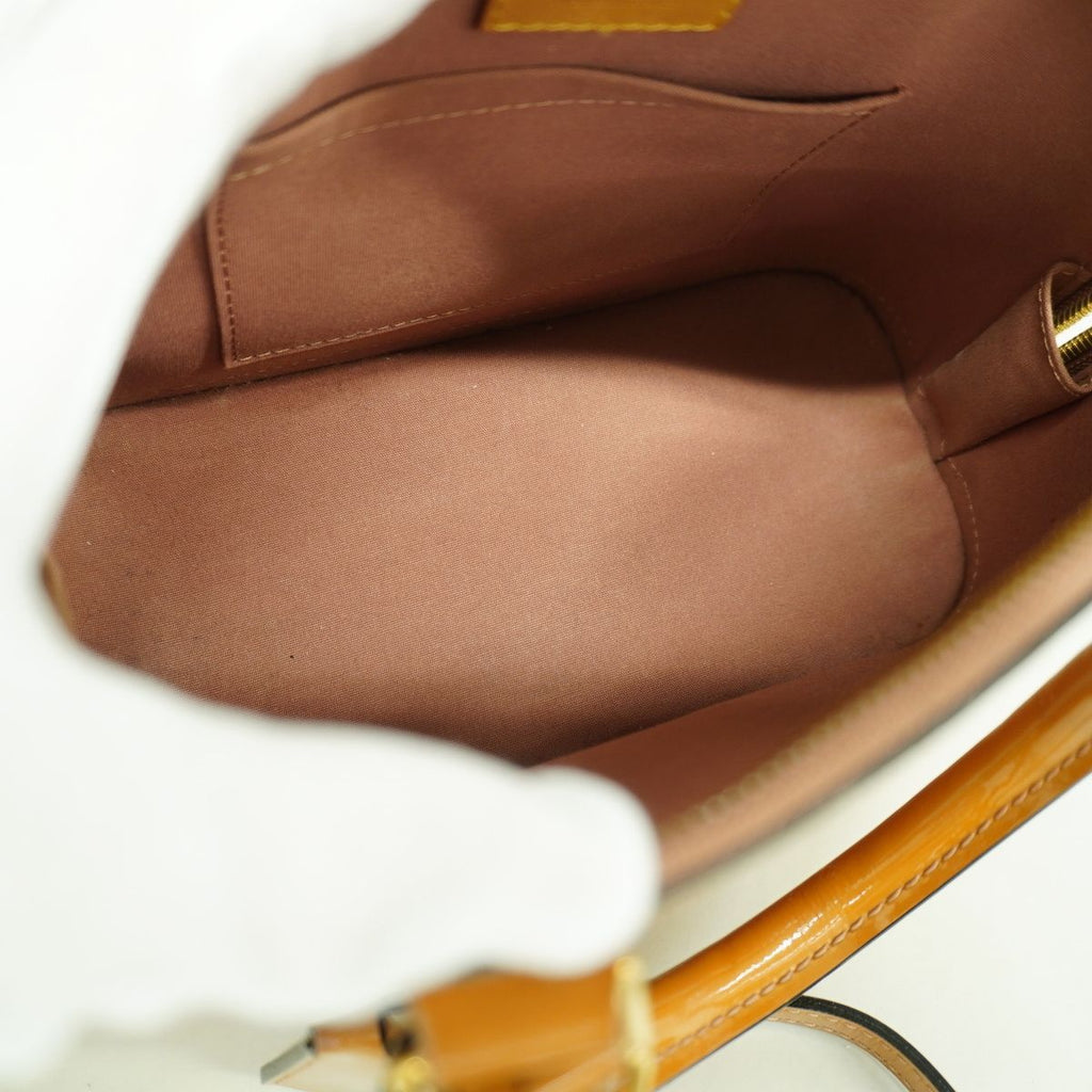 Louis Vuitton Handbag Vernis Alma BB Rose Vereur 2-Way Bag — view 4