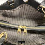 Louis Vuitton Handbag Monogram Empreinte Montaigne MM Noir 2-Way Bag — view 4