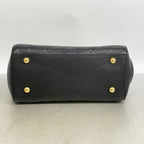 Louis Vuitton Handbag Monogram Empreinte Montaigne MM Noir 2-Way Bag — view 3