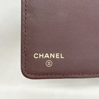 Chanel Wallet Quilted Caviar Leather Black Gold — view 4