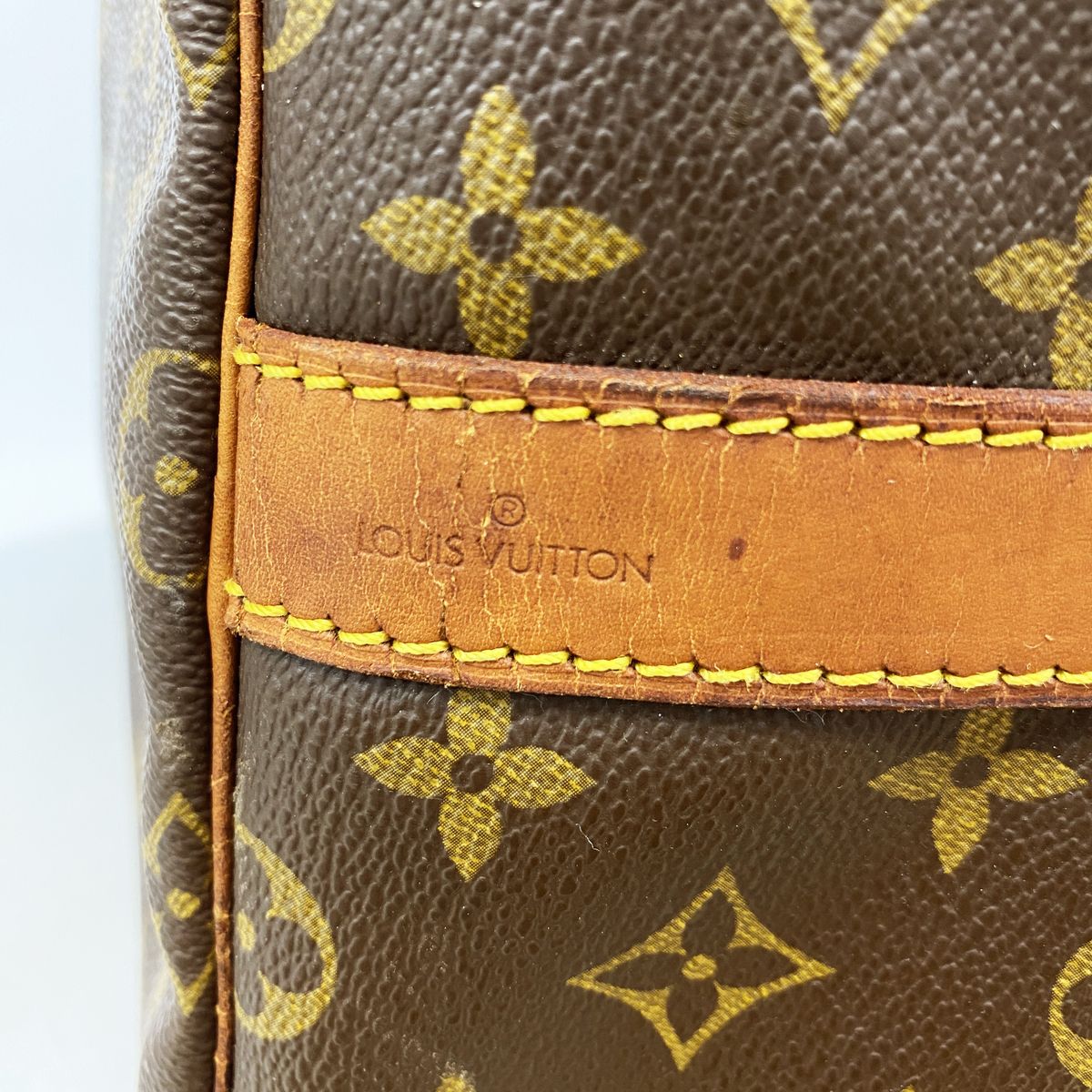 Louis Vuitton Boston Bag Monogram Keepall Bandouliere 55 Brown — view 5