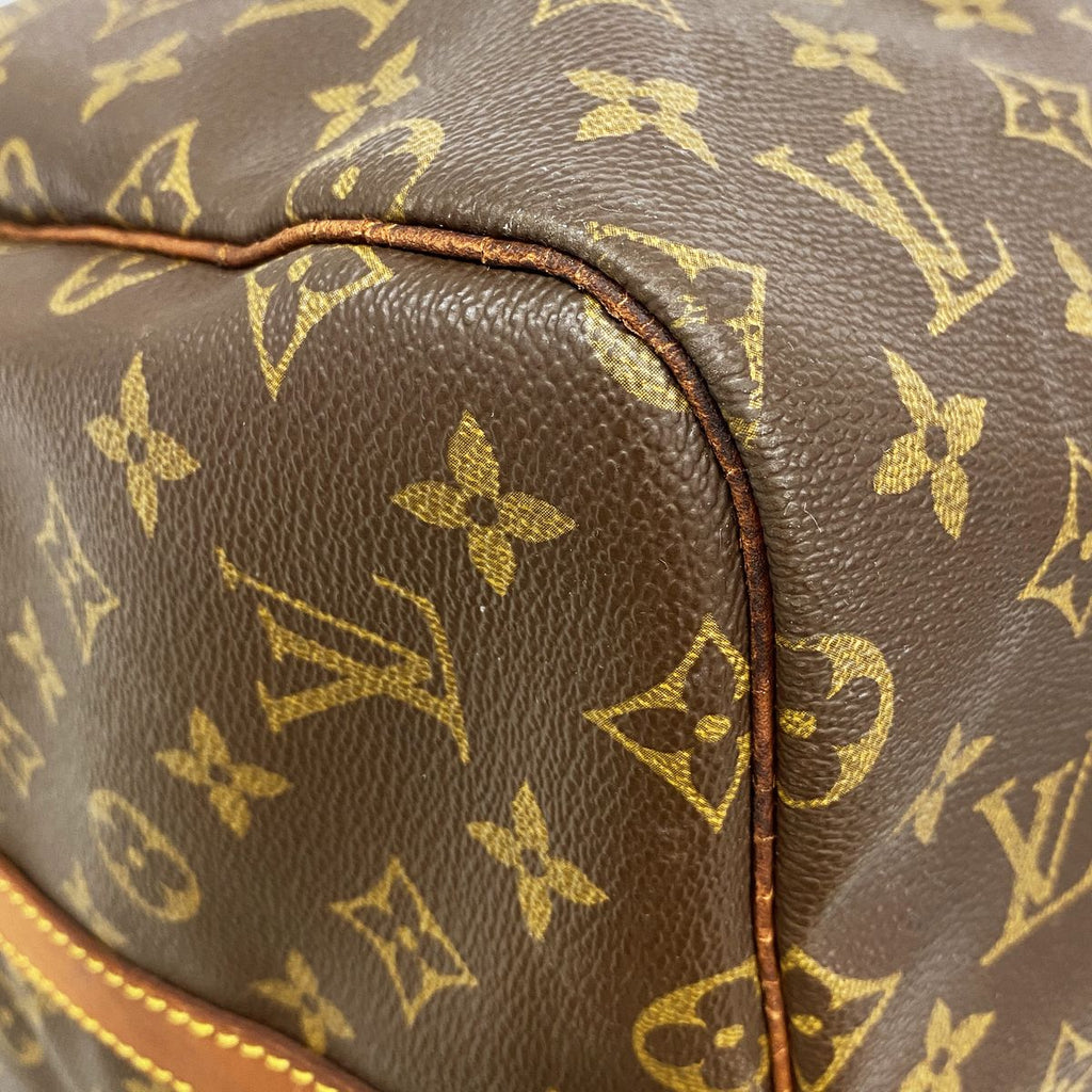 Louis Vuitton Boston Bag Monogram Keepall Bandouliere 55 Brown — view 7